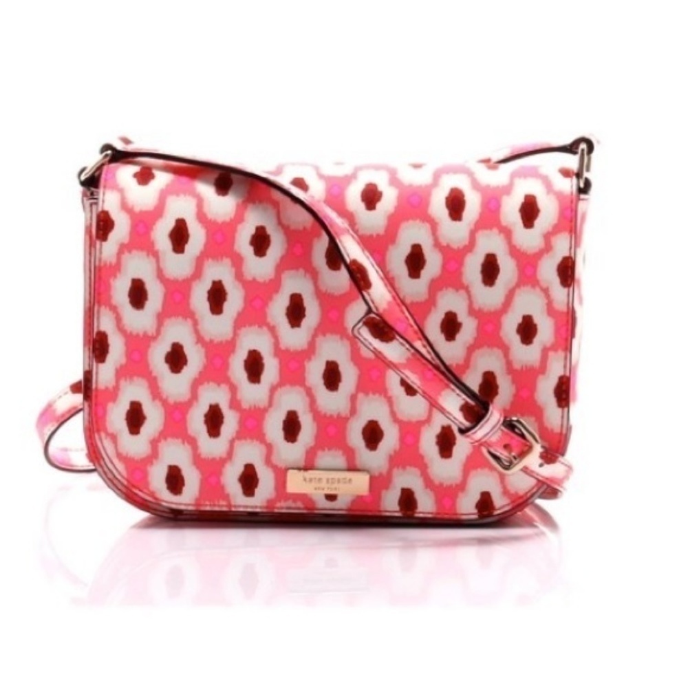 kate spade Large Carson Laurel Way Coral Posy